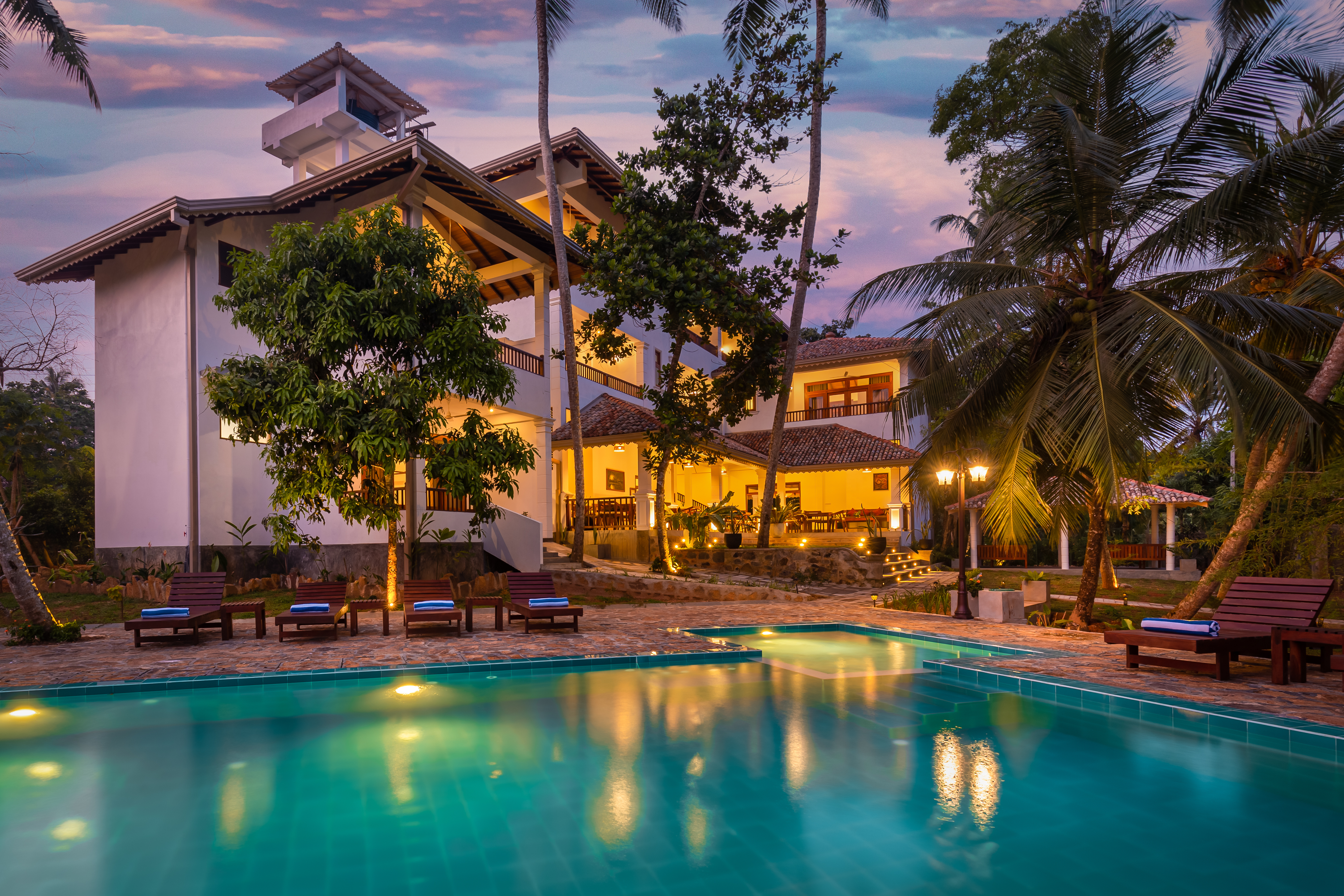 Pool at Evening